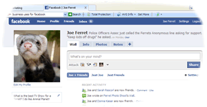 Joe Ferret on Facebook