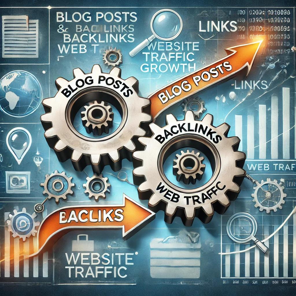 back links or blog posts, which is more valueable to generate web traffic?